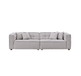 Aluxo Murray Sofa Range in Putty Boucle Fabric - SOLID FURNITURE LTD